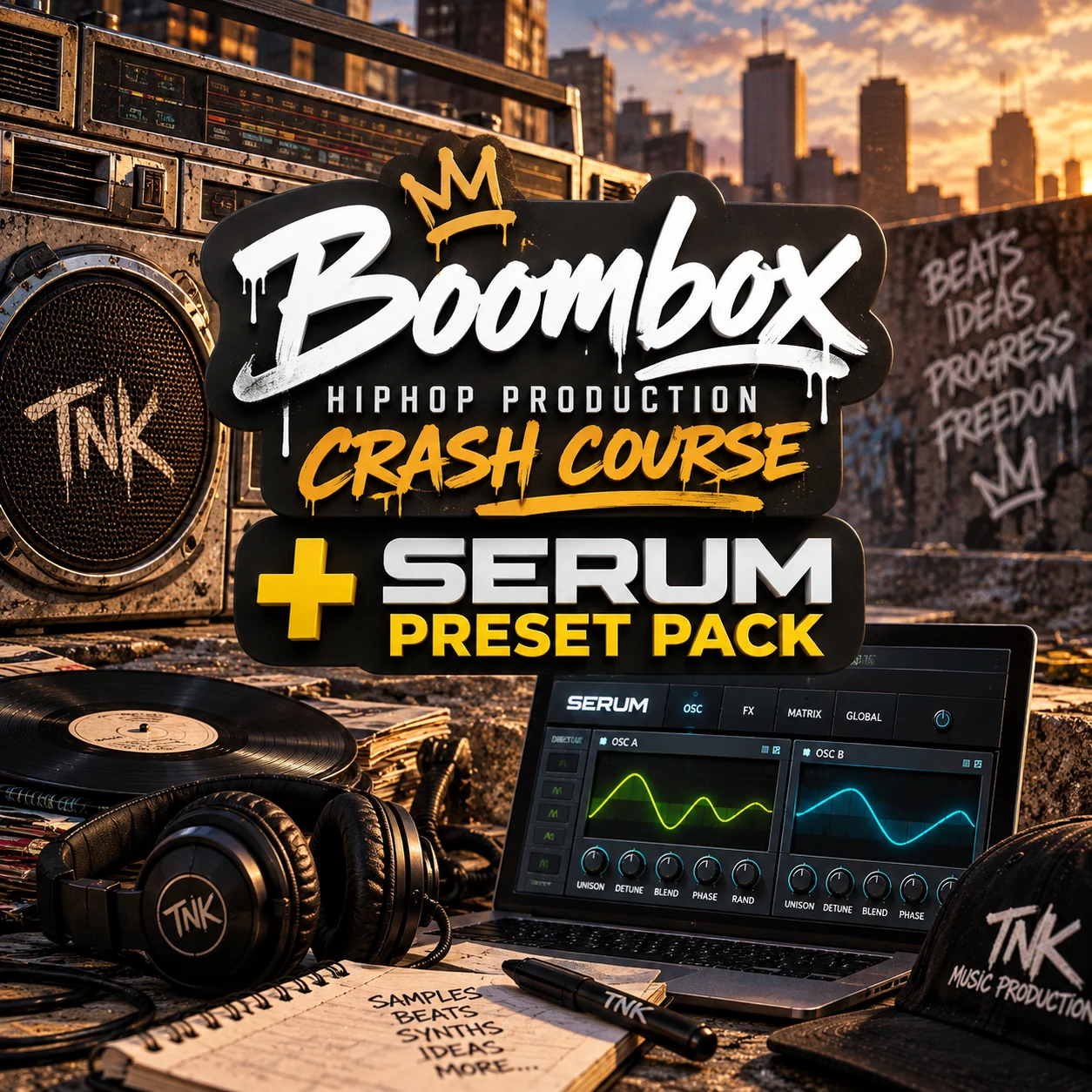 Boombox Hip Hop bundle